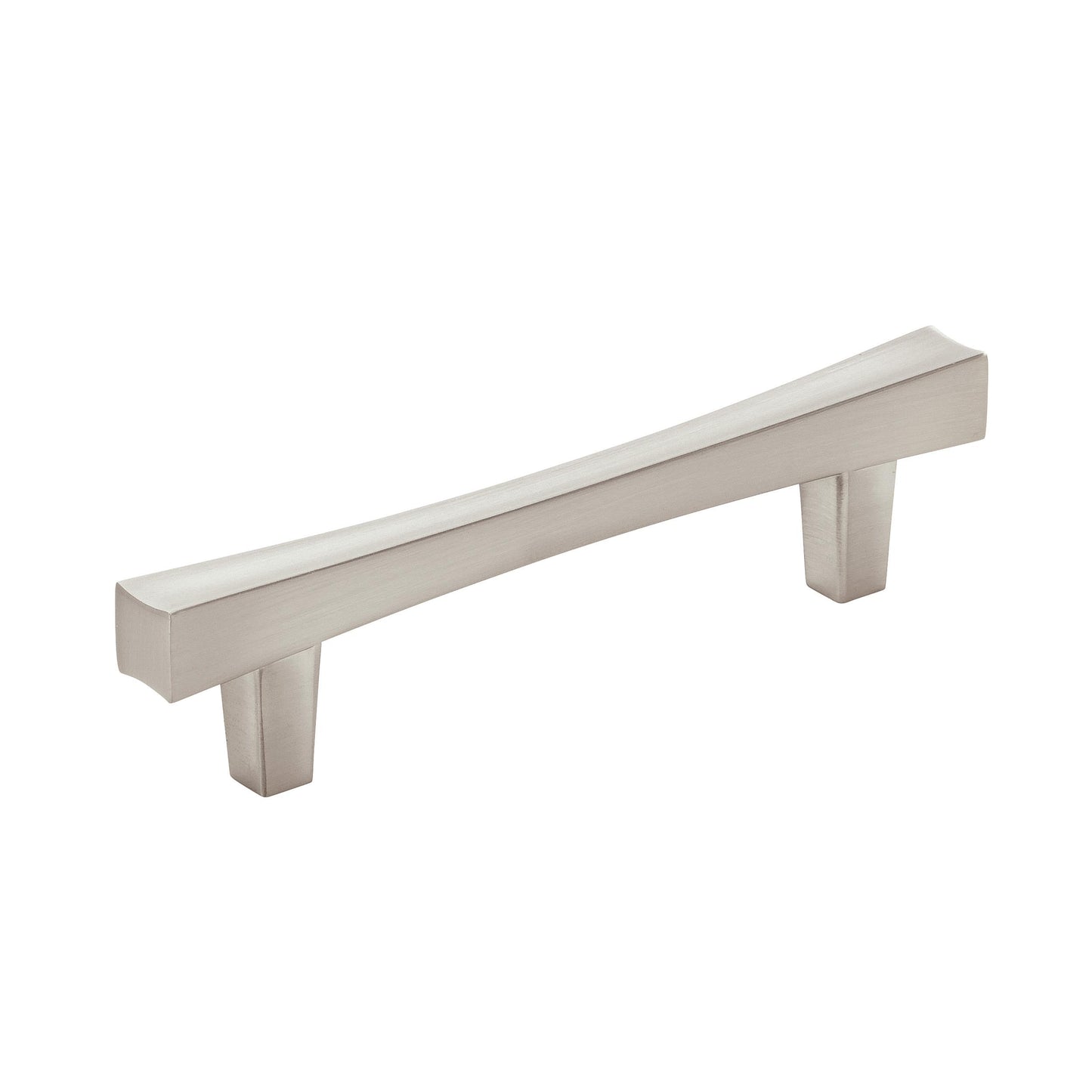 Amerock Pailou Pull - 3-3/4 inch (96mm) CTC - Satin Nickel