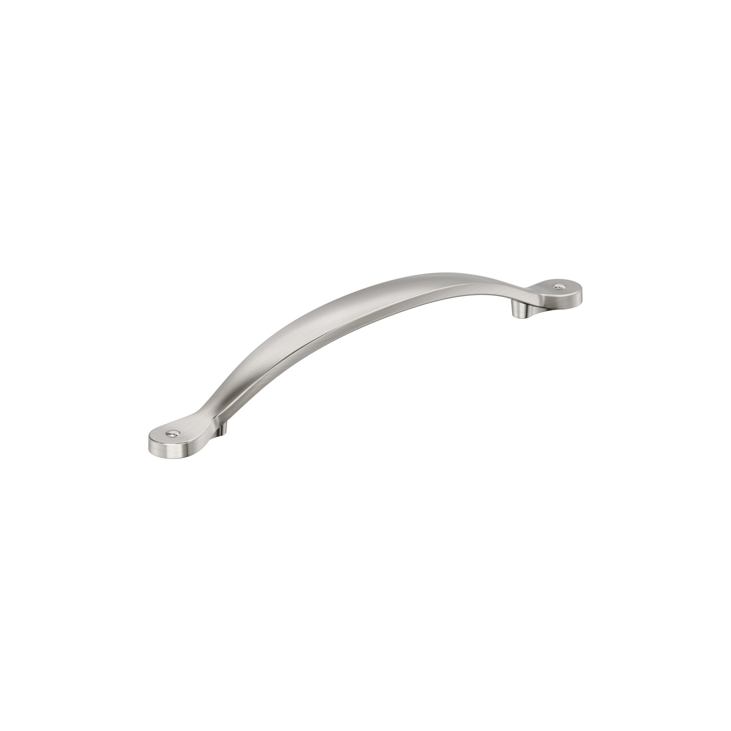 Amerock Inspirations Pull - 6-5/16 inch (160mm) CTC - Satin Nickel