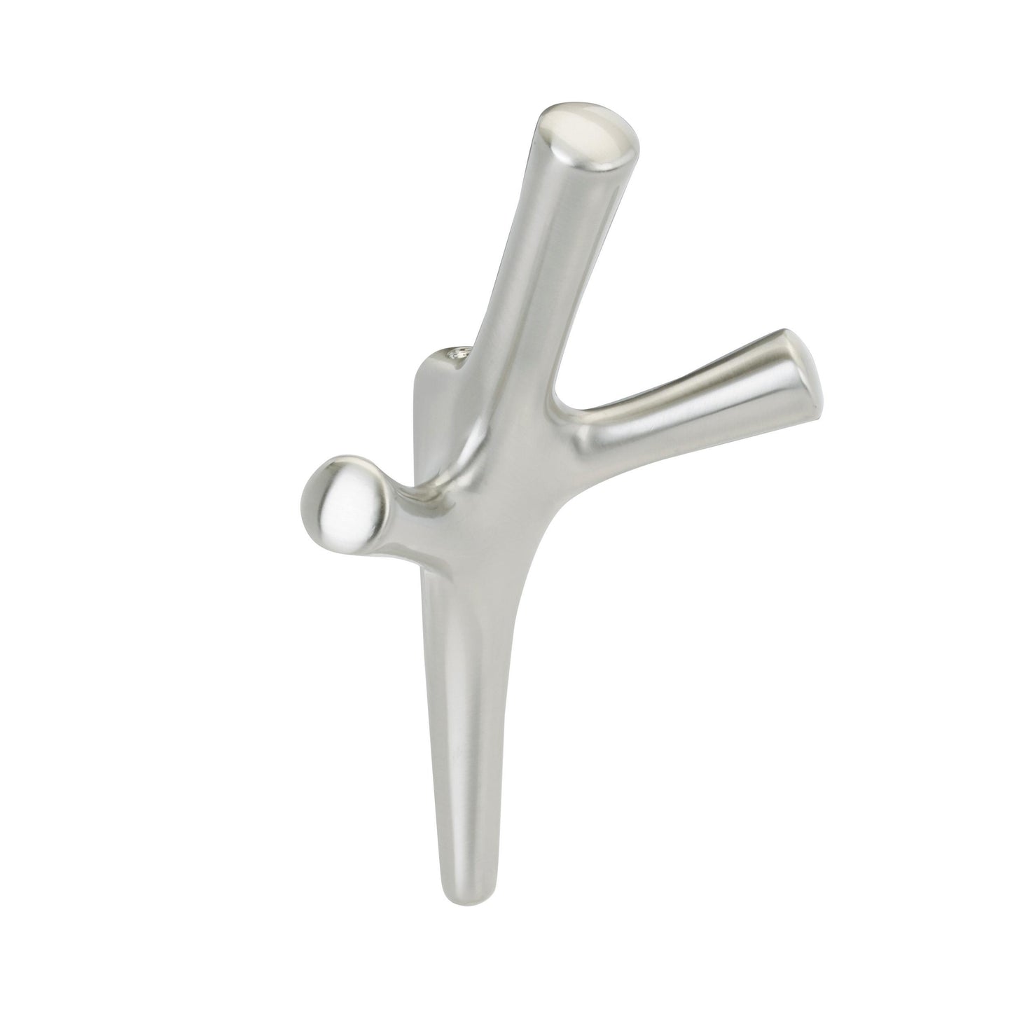 Amerock Kodiak Decorative Hook - Triple Prong - Satin Nickel