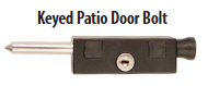 Patio Door Bolt