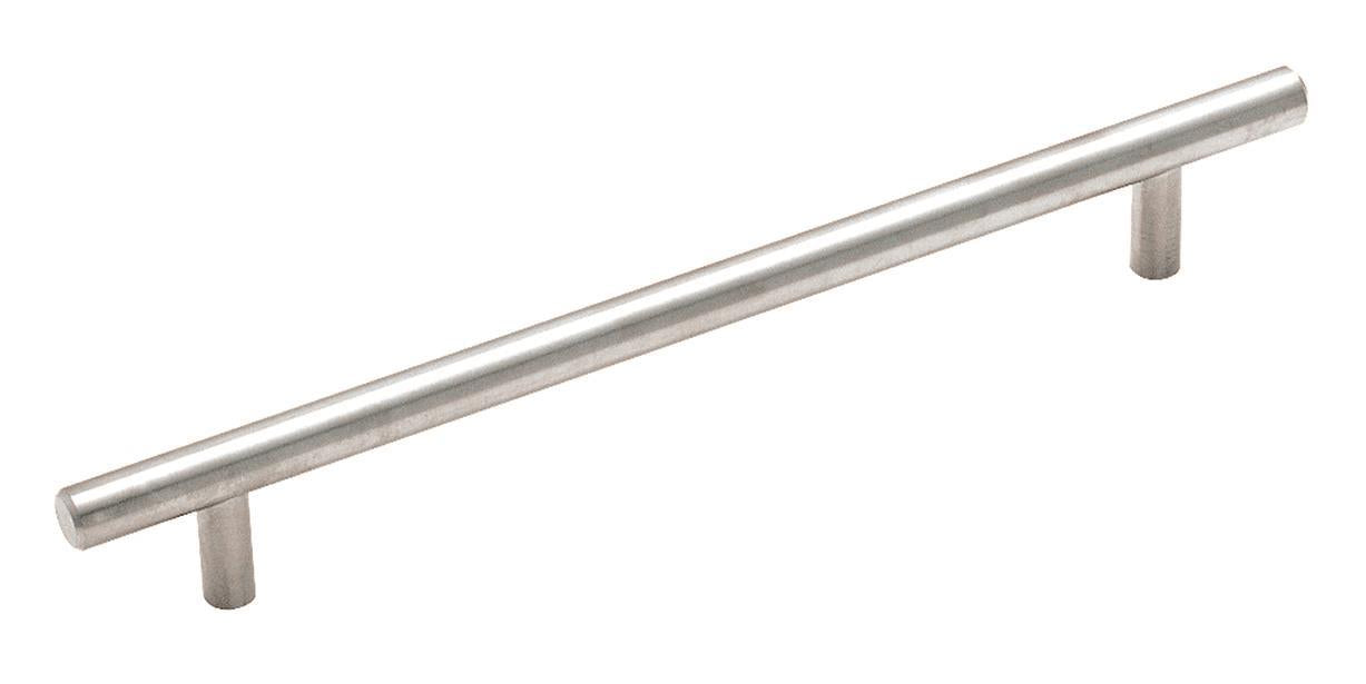 Amerock Bar Pulls Pull - 7-9/16 inch (192mm) CTC - Stainless Steel