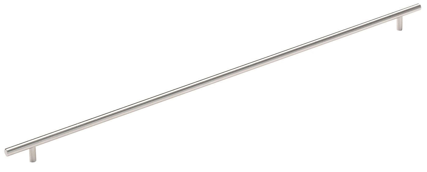 Amerock Bar Pulls Pull - 25-3/16 inch (640mm) CTC - Stainless Steel