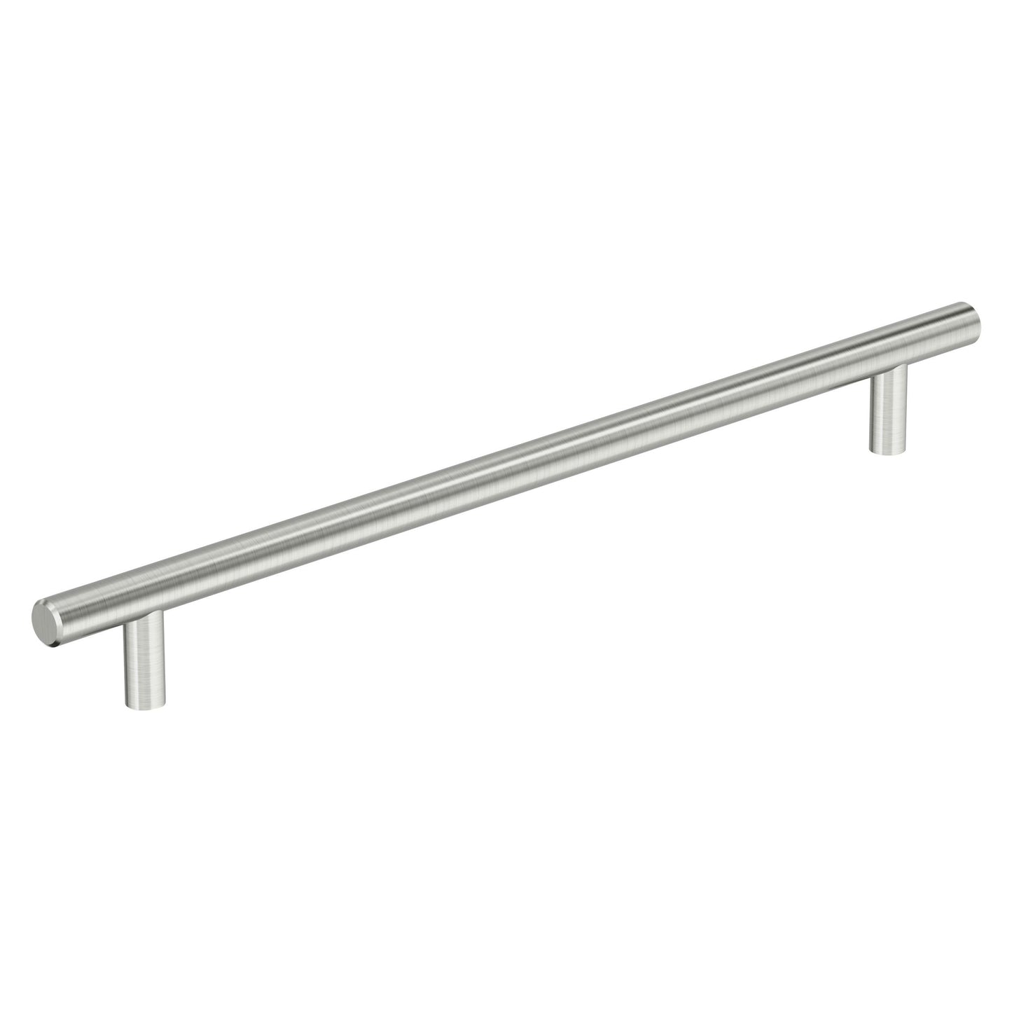 Amerock Bar Pulls Hollow Pull - 10-1/16 inch (256mm) CTC - Stainless Steel