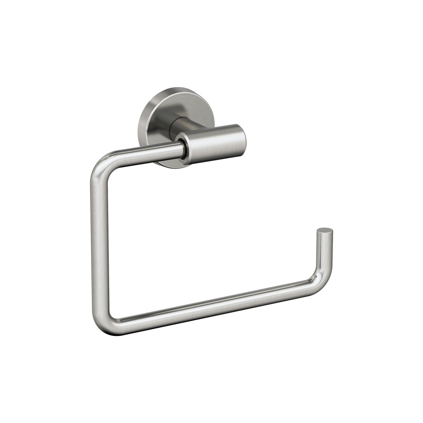 Amerock Arrondi Towel Ring - 5 inch (127mm) Width - Stainless Steel