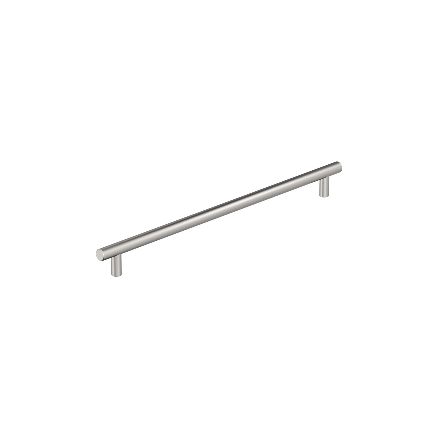 Amerock Bar Pulls Appliance Pull - 18 inch (457mm) CTC - Sterling Nickel
