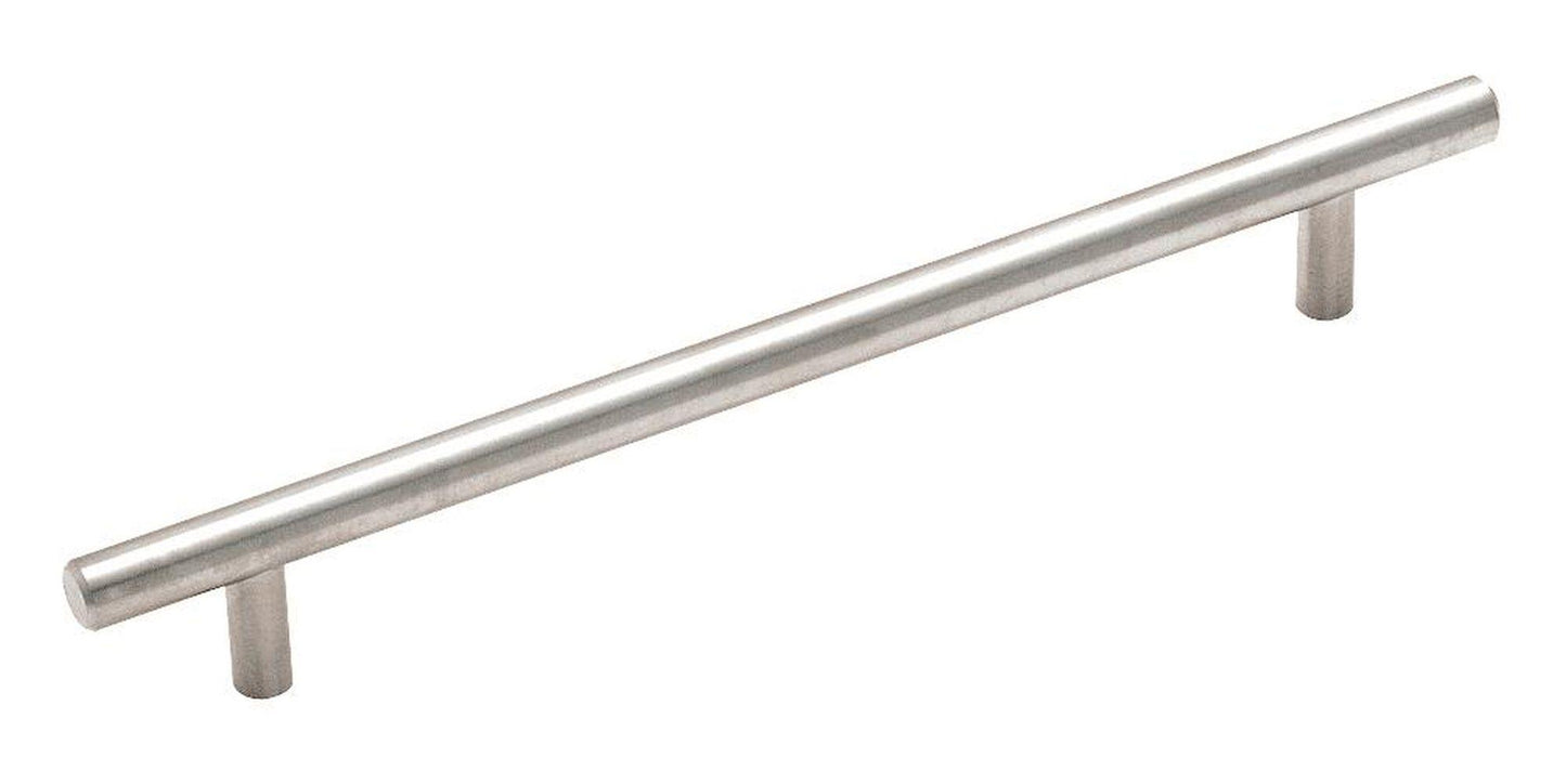 Amerock Bar Pulls Pull - 7-9/16 inch (192mm) CTC - Sterling Nickel