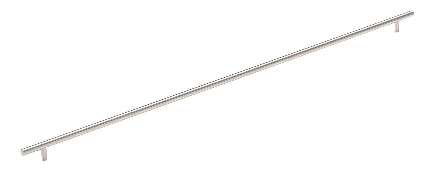 Amerock Bar Pulls Pull - 30-1/4 inch (768mm) CTC - Sterling Nickel