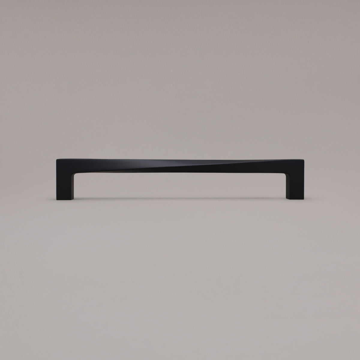 Hapny Twist Cabinet Pull - 12 in (304.8mm) (Appliance Pull) - Matte Black