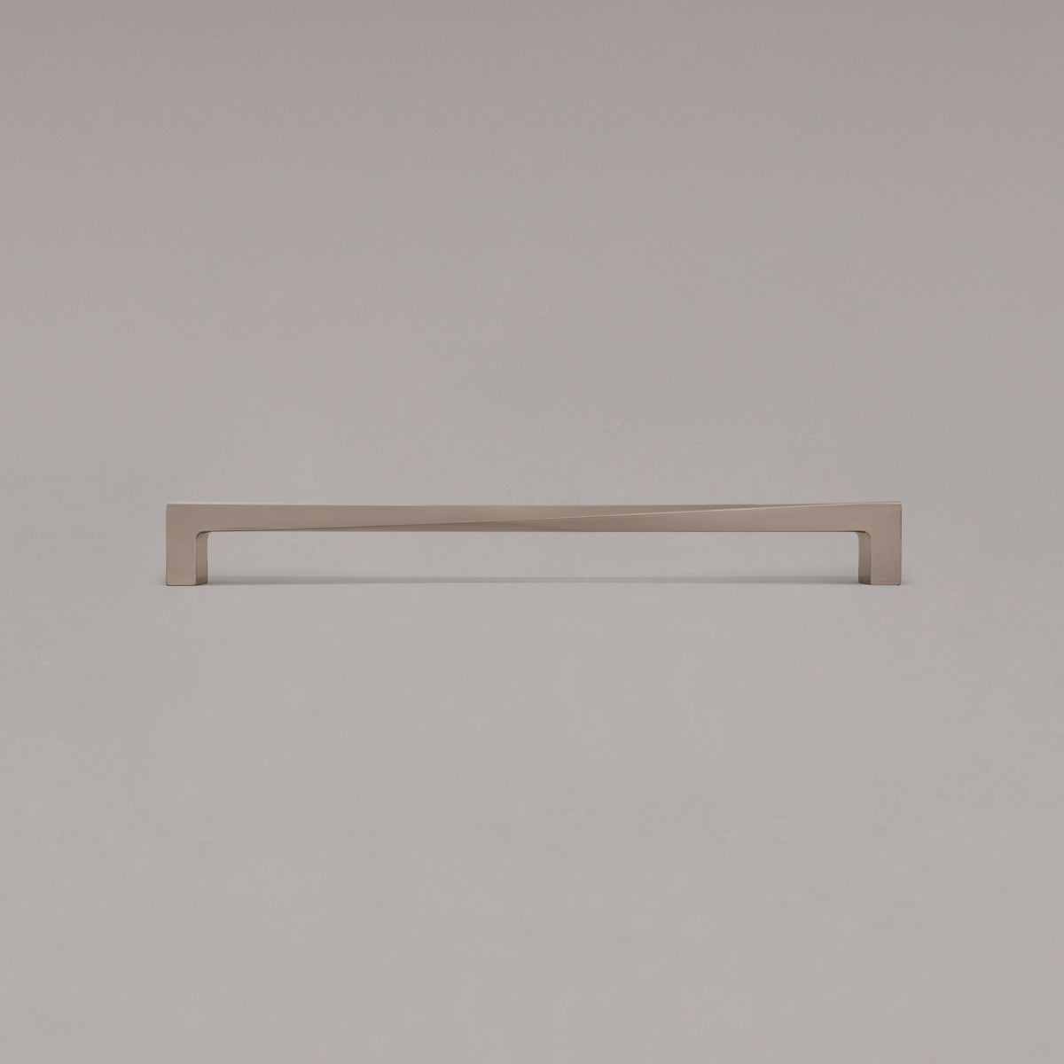 Hapny Twist Cabinet Pull - 18 in (457.2mm) (Appliance Pull) - Polished Nickel