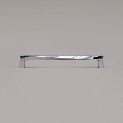 Hapny Twist Cabinet Pull - 8 in (203.2mm) - Polished Chrome