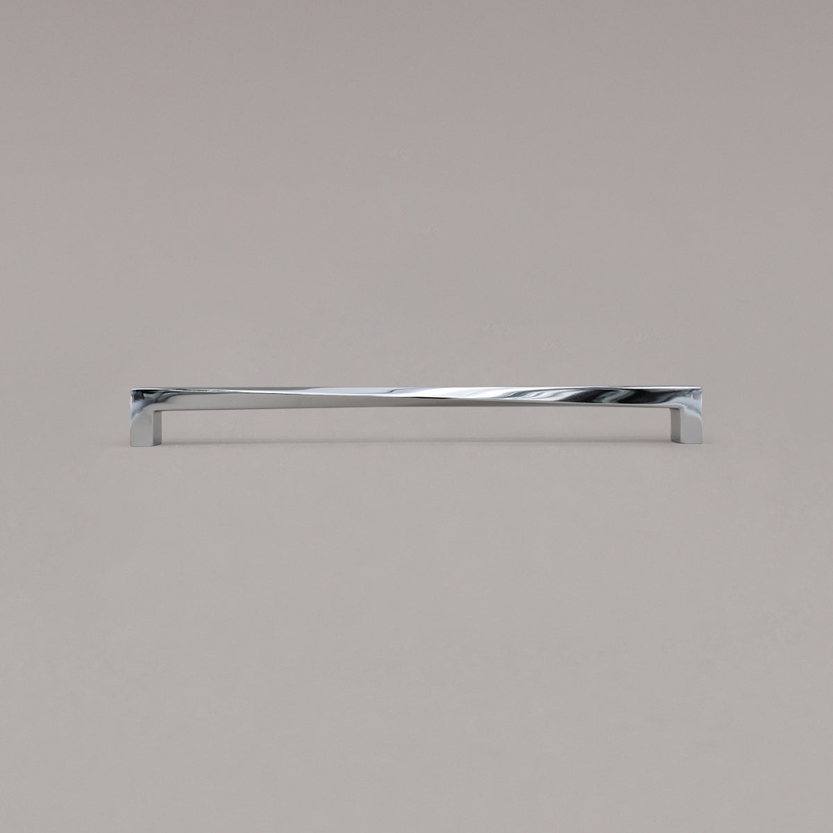 Hapny Twist Cabinet Pull - 12 in (304.8mm) - Polished Chrome