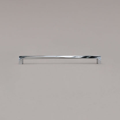 Hapny Twist Cabinet Pull - 12 in (304.8mm) - Polished Chrome