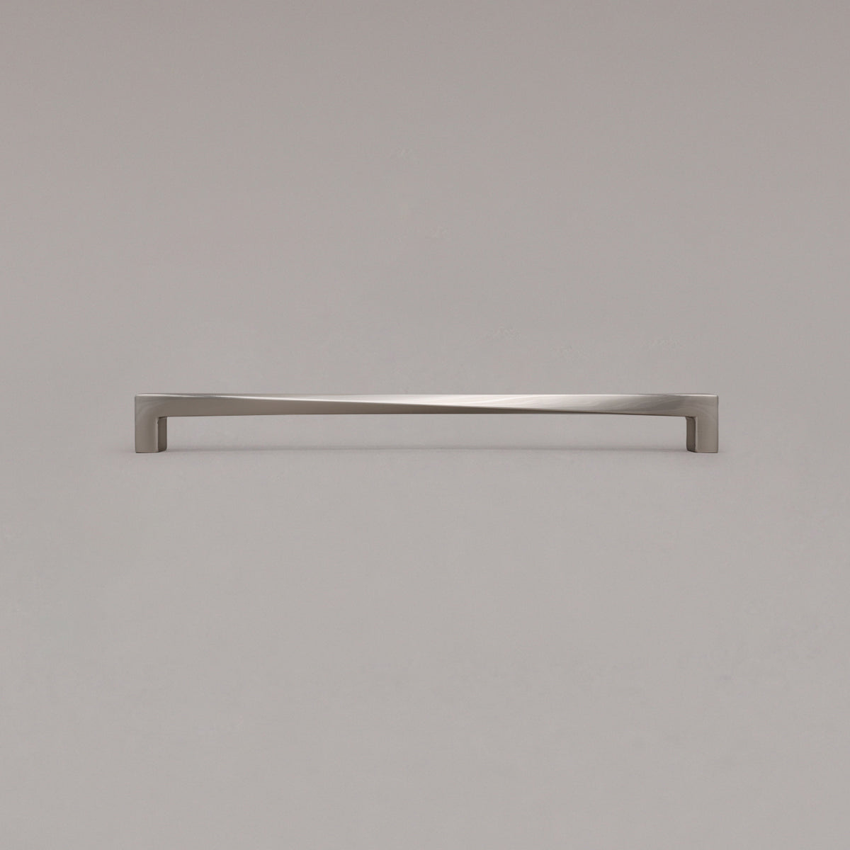 Hapny Twist Cabinet Pull - 12 in (304.8mm) - Satin Nickel
