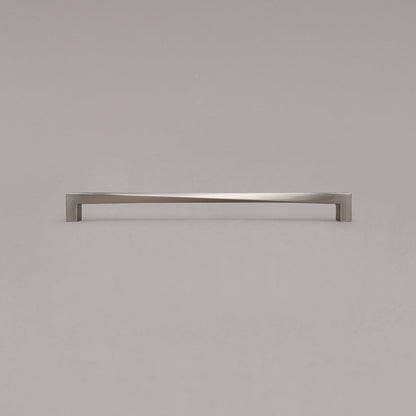 Hapny Twist Cabinet Pull - 12 in (304.8mm) - Satin Nickel