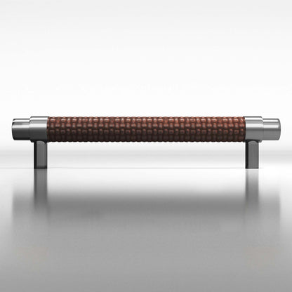 Tanner's Craft L1310 leather pull in Graphite