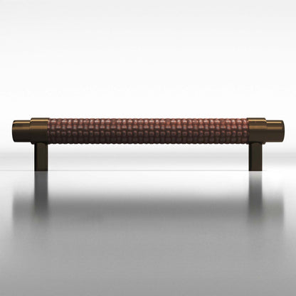 Tanner's Craft L1310 leather pull in Oil Rubbed Bronze