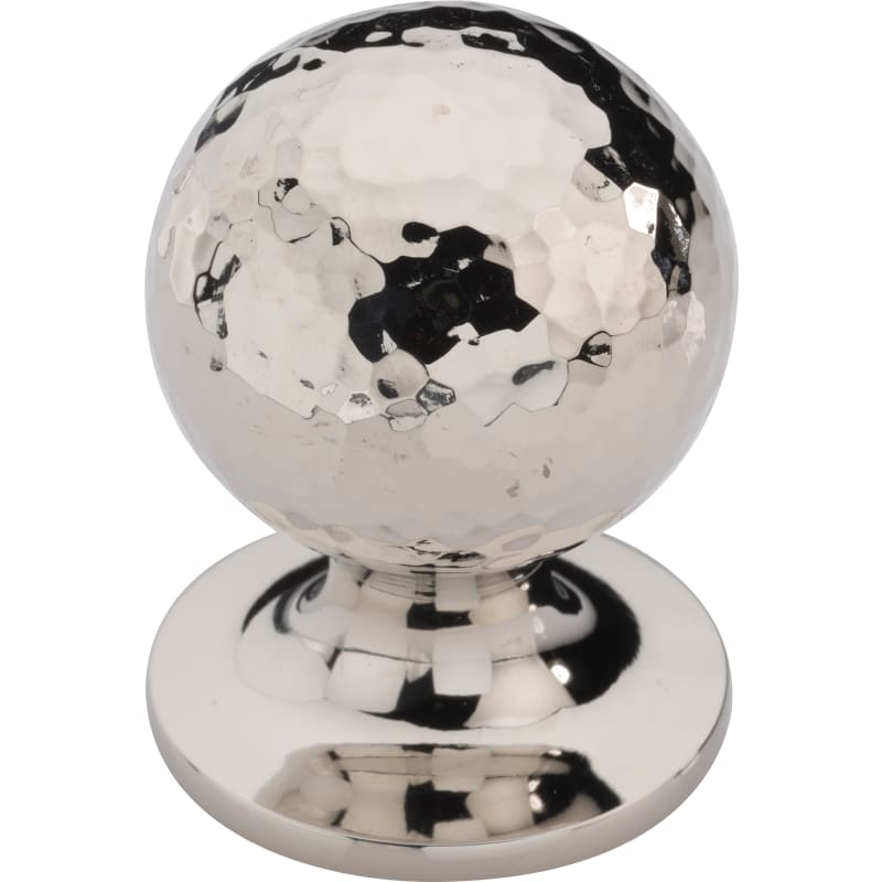 Hammered Orb Cabinet Knob