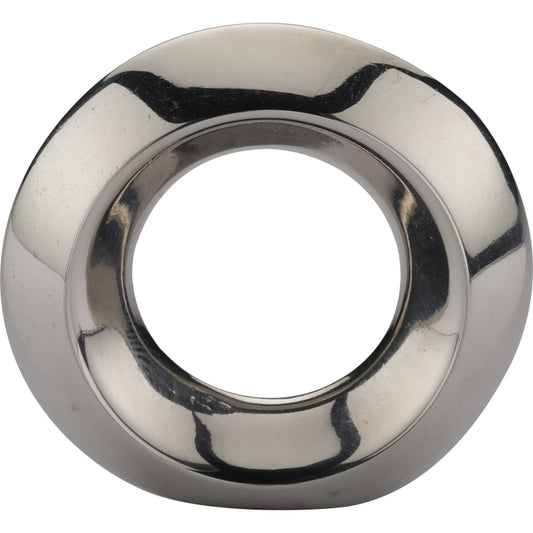 Ashley Norton Ring Finger Pull for Cabinets - Polished Nickel