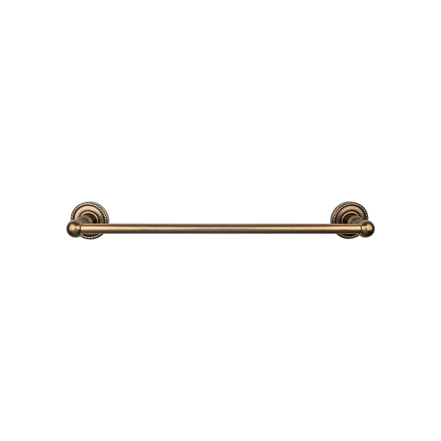 Top Knobs TOP BATH (R) Edwardian Bath Single 32 1/2" Wall Mounted  Towel Bar - German Bronze