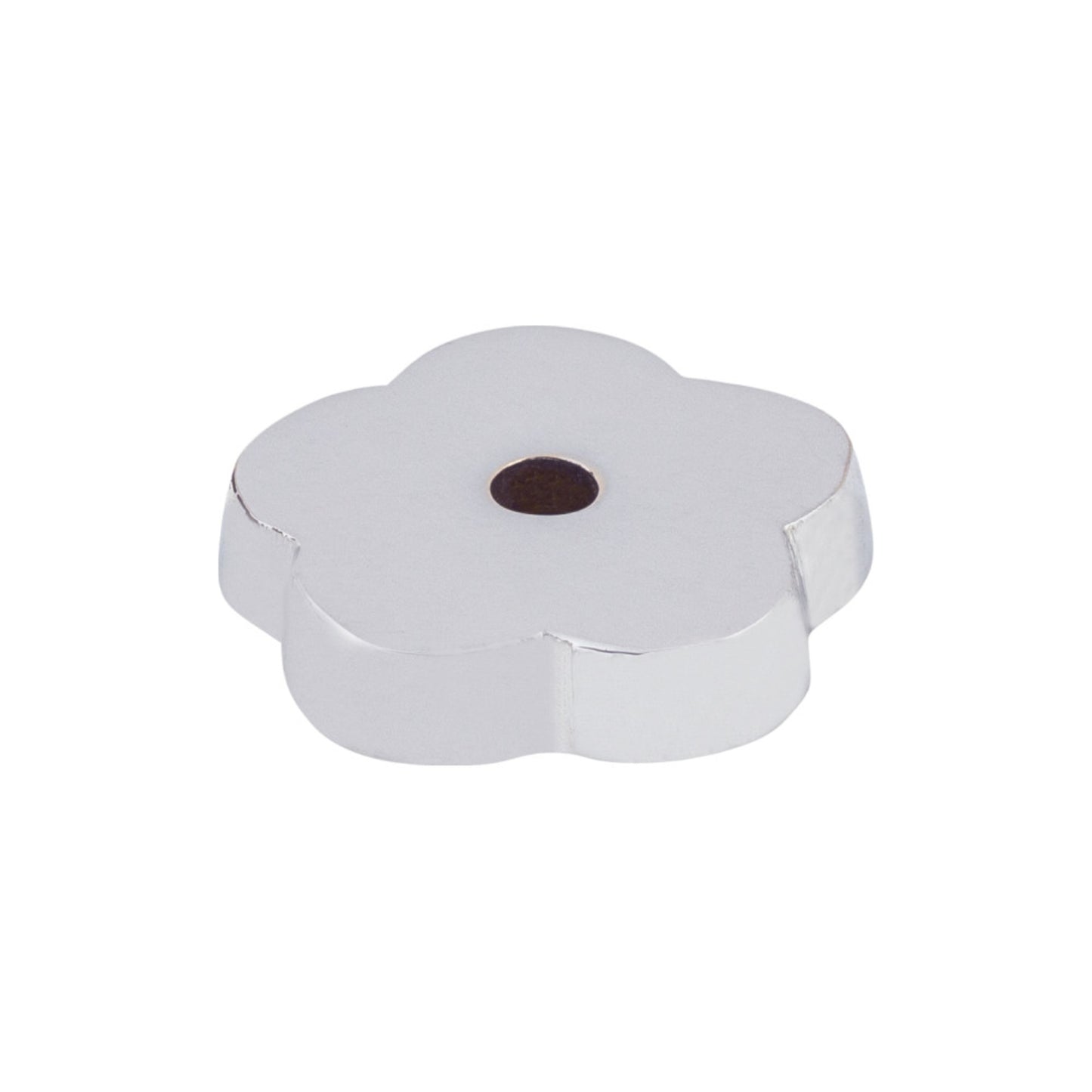 Aspen Ii Flower Knob Backplate
