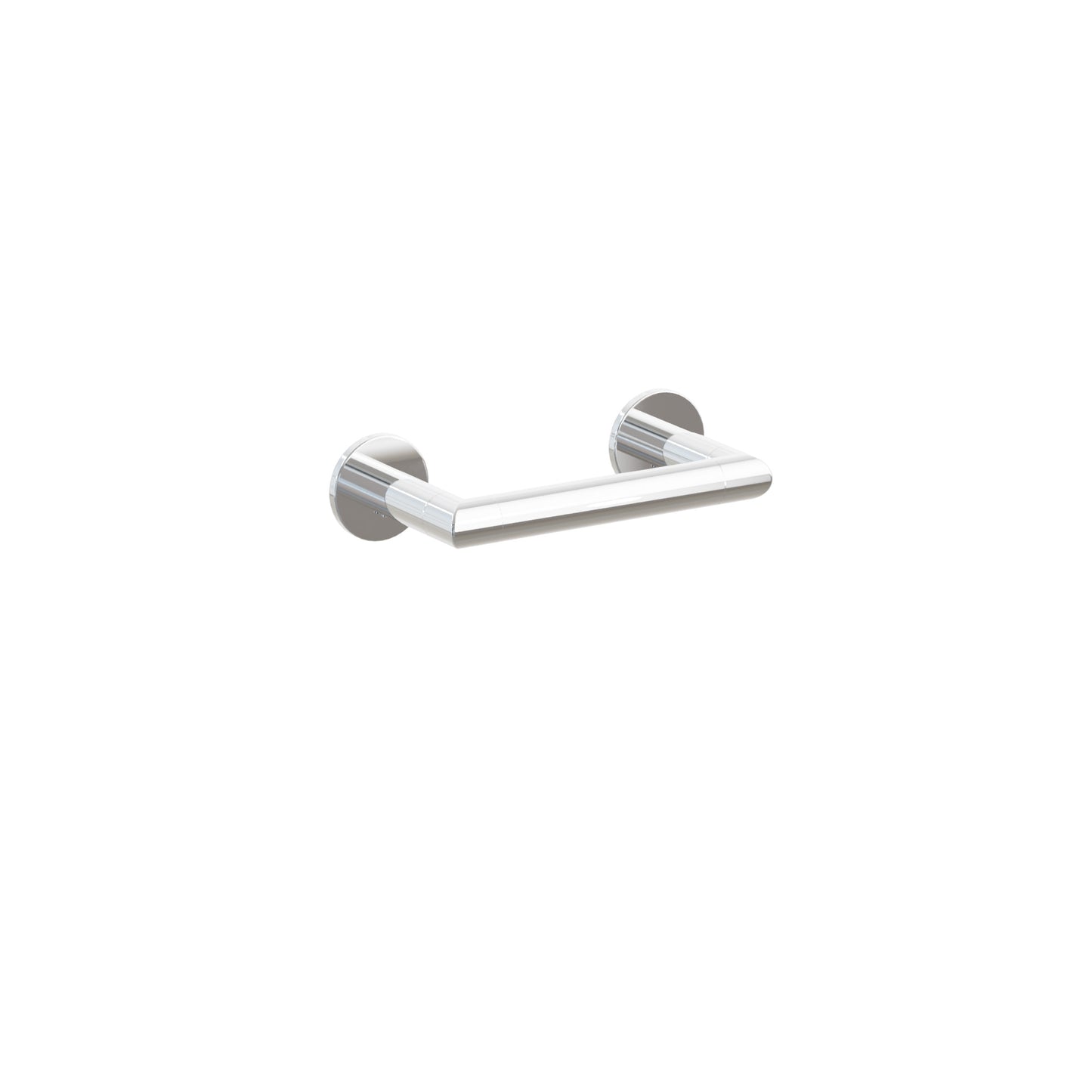 Modern Tubular Brass Paper Holder – Pivoting Double Post