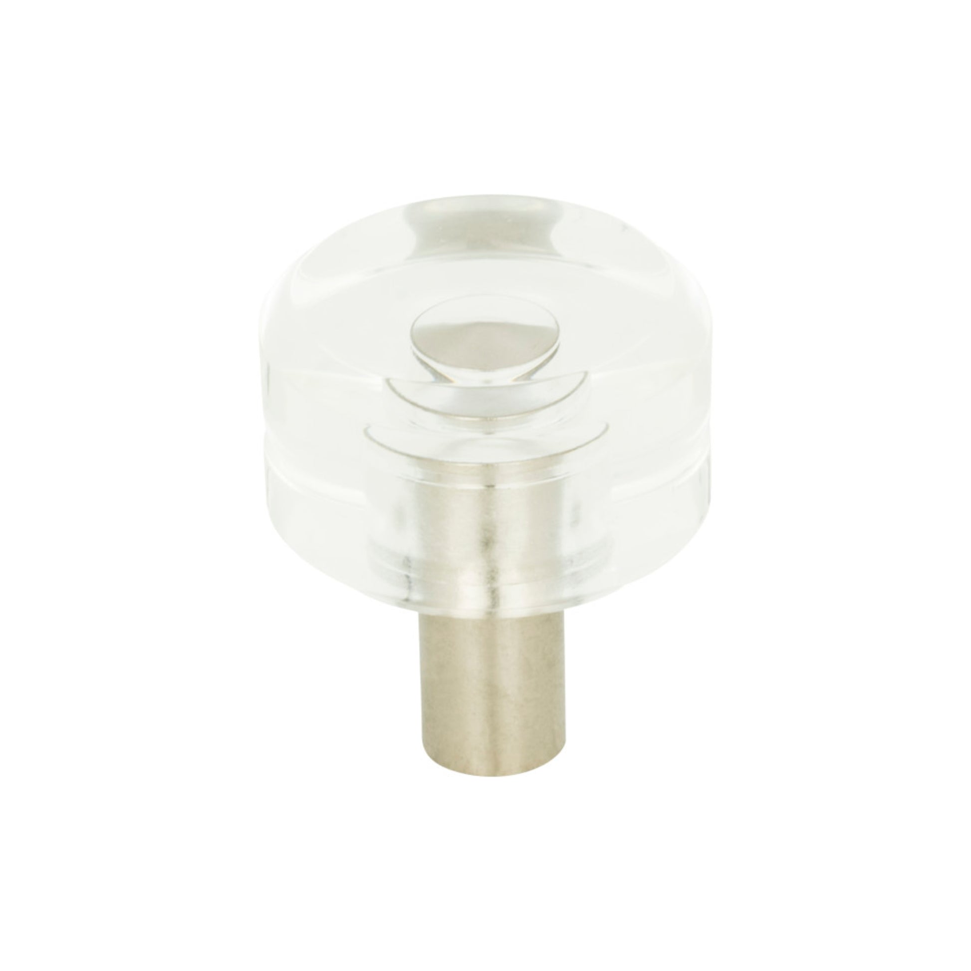 Atlas Optimism Round Knob - Brushed Nickel