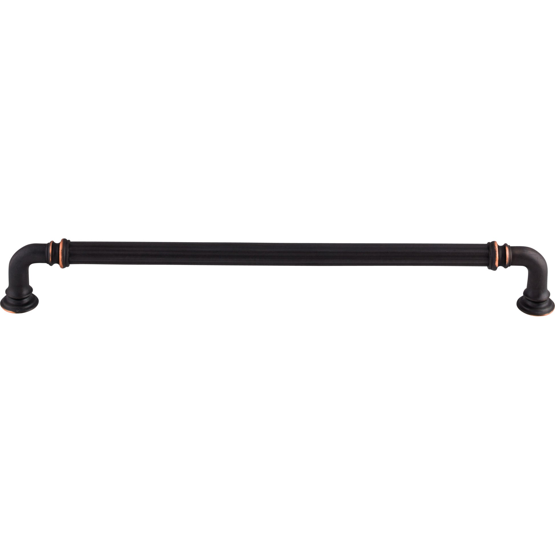 Top Knobs Reeded 9" Center to Center Bar Pull - Umbrio