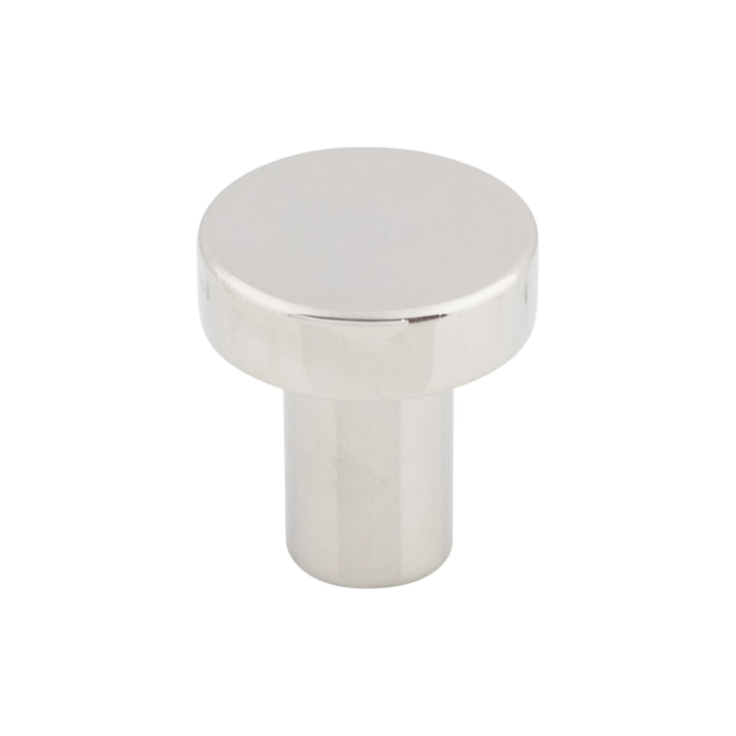 Top Knobs Post Round Knob - Polished Stainless Steel