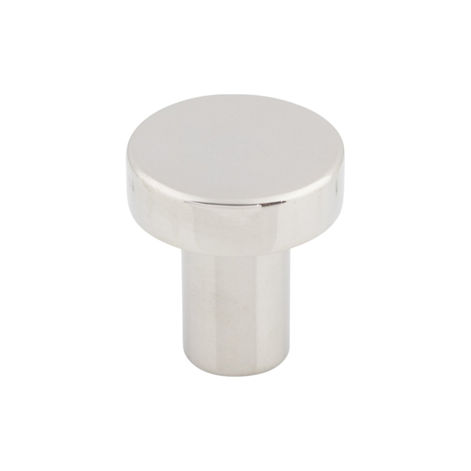 Top Knobs Post Round Knob - Polished Stainless Steel