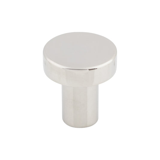 Top Knobs Post Round Knob - Polished Stainless Steel