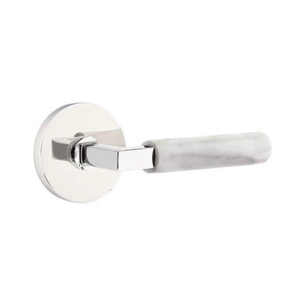 SELECT L-Square White Marble Lever