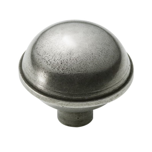 Ashley Norton Globe Pewter Cabinet Knob - Pewter