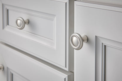 Top Knobs Swirl Cut Diameter Round Knob