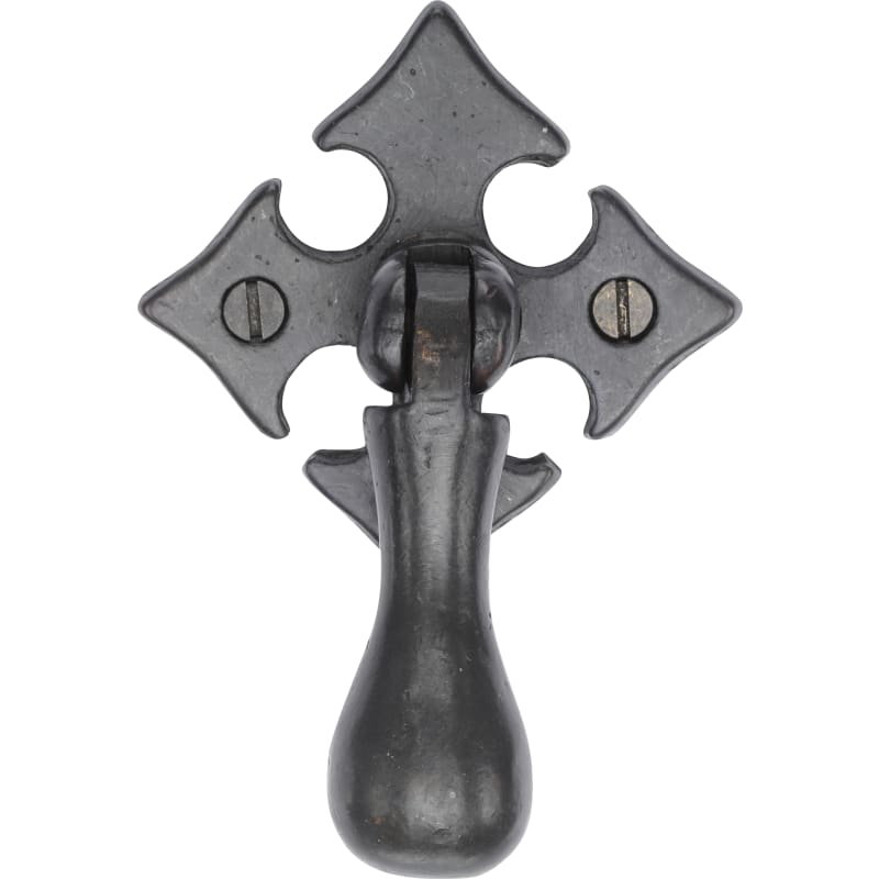 Ashley Norton Drop Pull on Gothic Plate - Dark Bronze