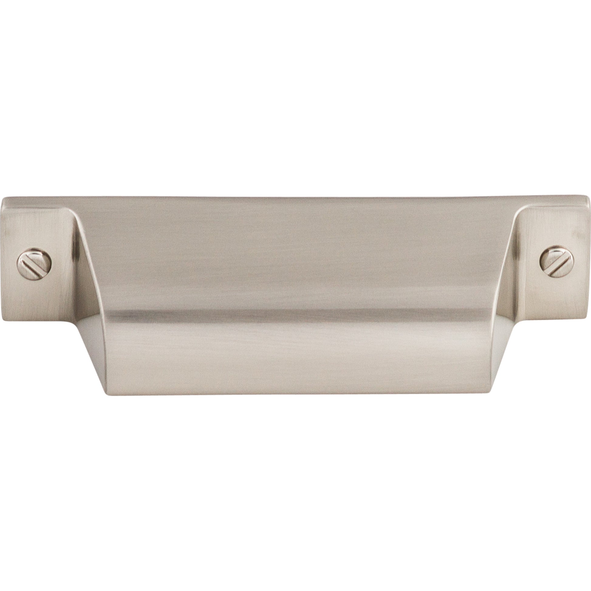 Top Knobs Channing 2 3/4" Center to Center Cup/Bin Pull - Brushed Satin Nickel