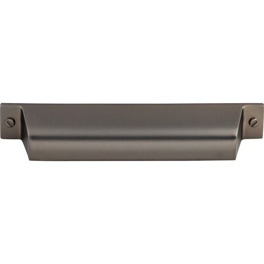 Top Knobs Channing 5" Center to Center Cup/Bin Pull - Ash Gray