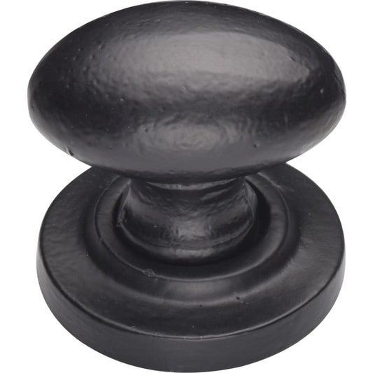 Ashley Norton Oval (Egg) Cabinet Knob on Rose