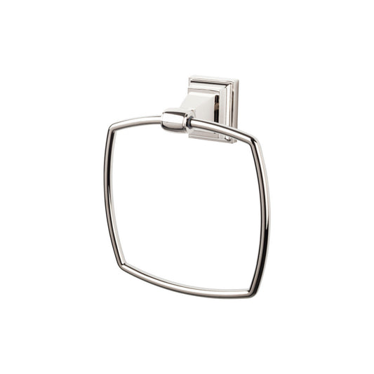 Top Knobs Top Bath (R) Stratton Bath  Towel Ring - Antique Pewter