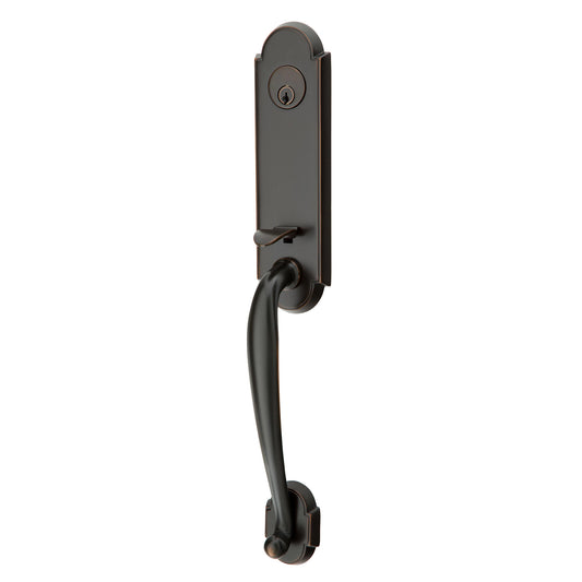 Richmond Monolithic Tubular Entry Set – Oil Rubbed Bronze