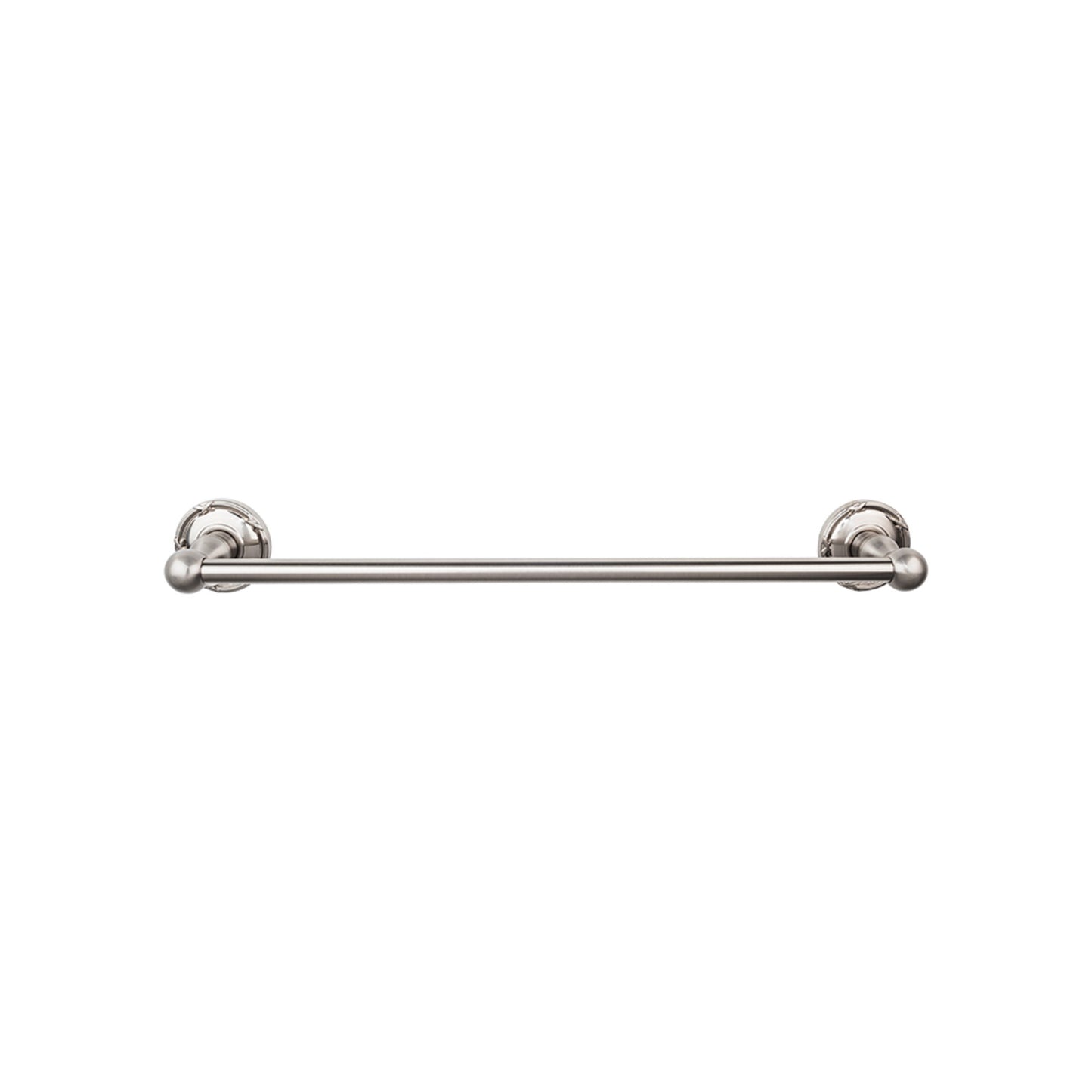 Top Knobs TOP BATH (R) Edwardian Bath Single 32 1/2" Wall Mounted  Towel Bar - Brushed Satin Nickel