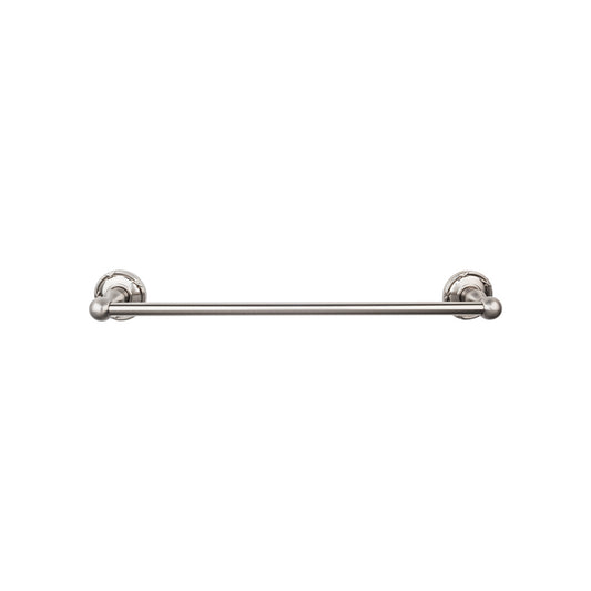Top Knobs TOP BATH (R) Edwardian Bath Single 32 1/2" Wall Mounted  Towel Bar - Brushed Satin Nickel