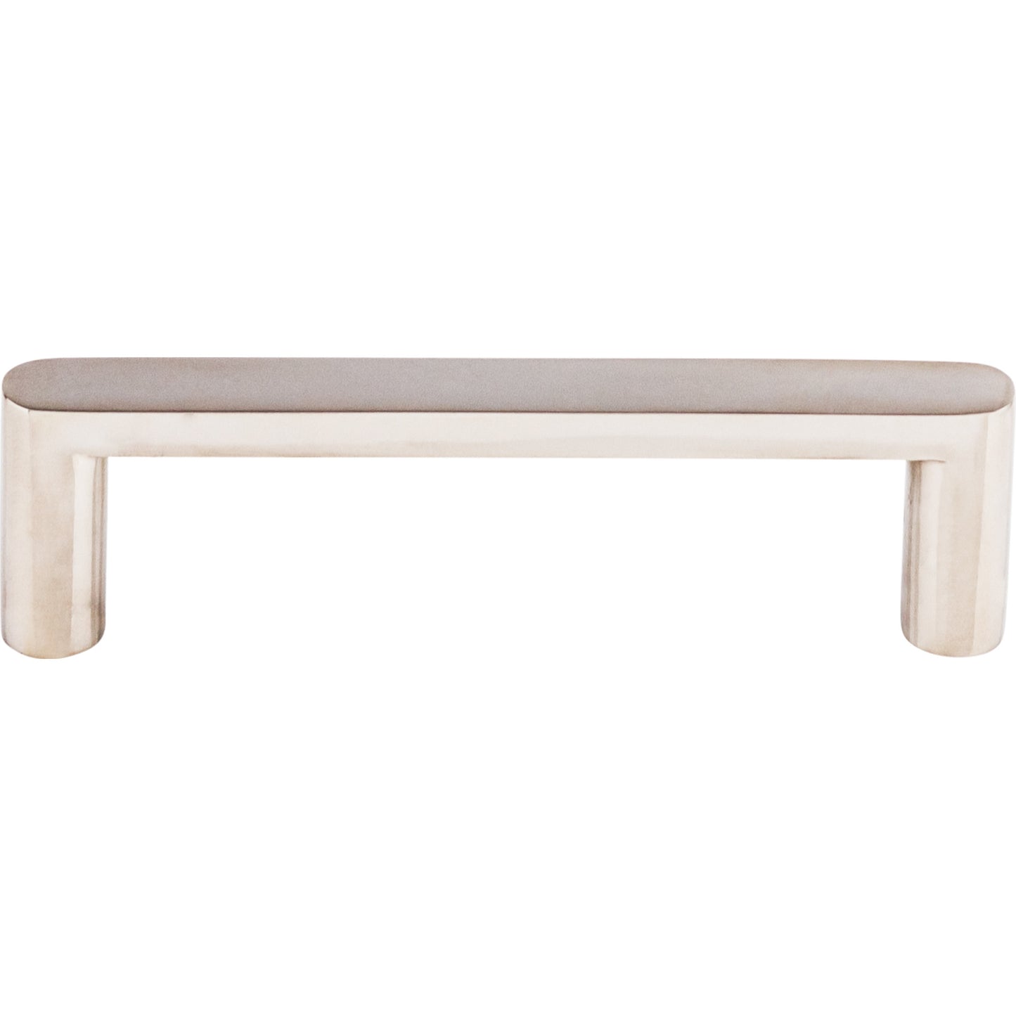Top Knobs Latham Bar Pull - 3 3/4" CTC - Polished Stainless Steel