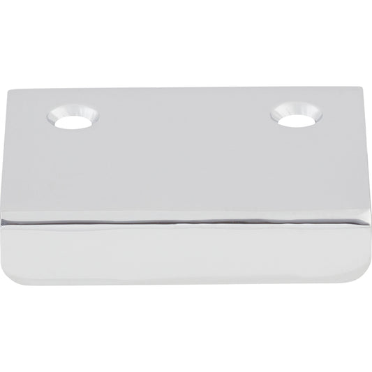 Top Knobs Tab 1 1/4" Center to Center Finger Pull - Polished Chrome