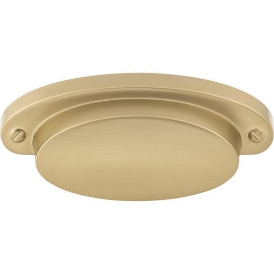 Top Knobs Dakota Cup/Bin Pull - Ash Gray
