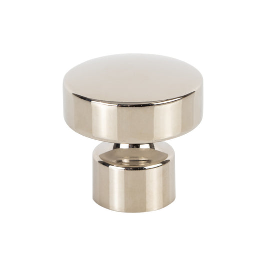 Atlas Lennox 1 1/4" Length Mushroom Knob (A680) - Polished Nickel