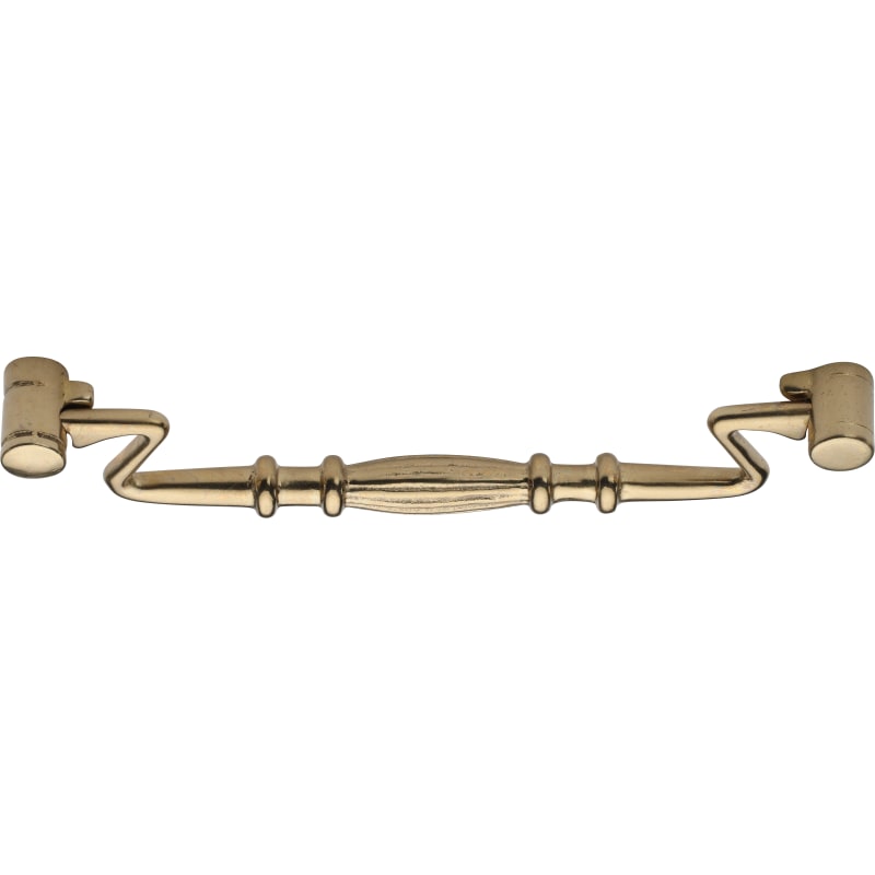 Ashley Norton Tuscany Drop Pull - 3 3/4" CTC - Natural Bronze