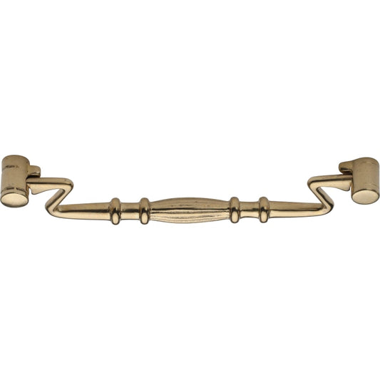 Ashley Norton Tuscany Drop Pull - 3 3/4" CTC - Natural Bronze