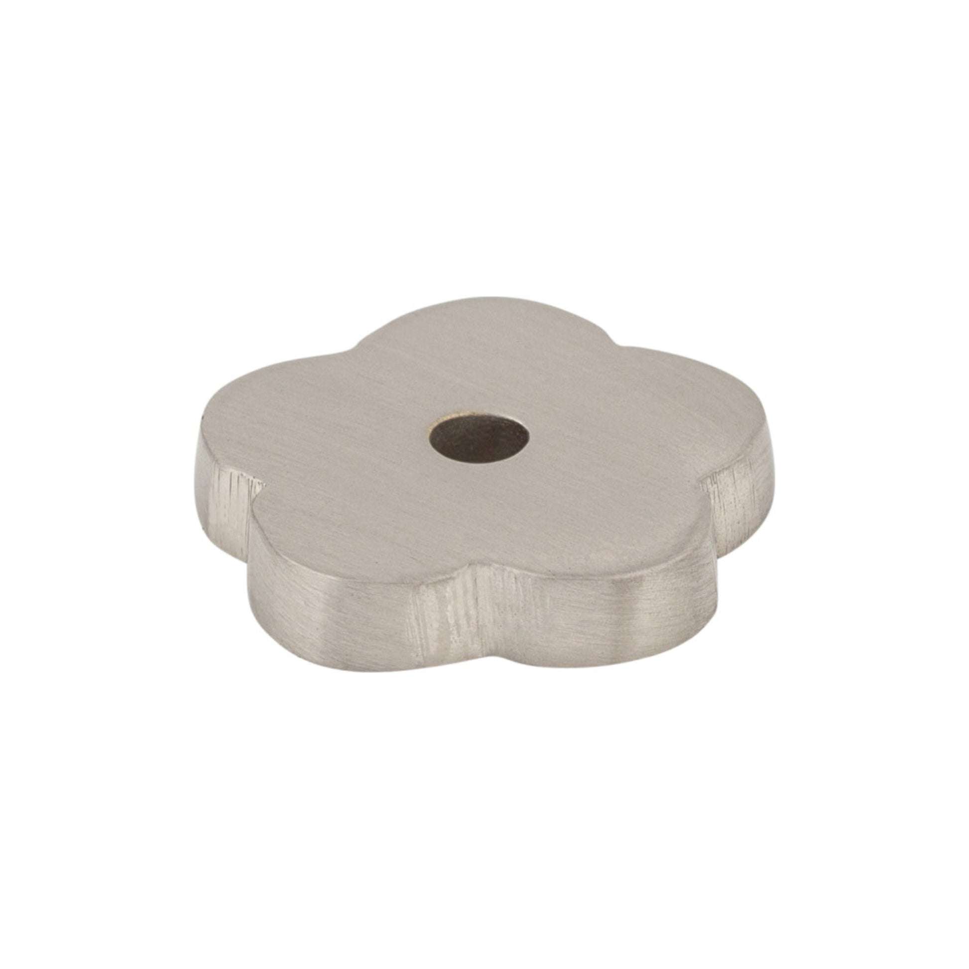 Top Knobs Aspen Ii Flower Knob Backplate - Brushed Satin Nickel