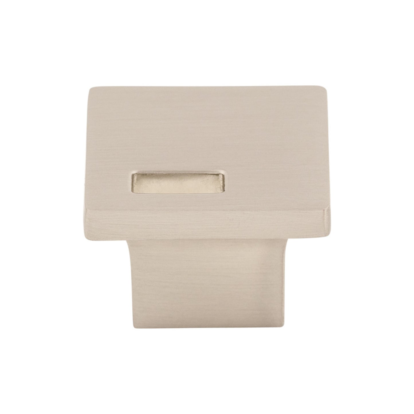 Modern Metro Slot 1 1/4" Length Square Knob
