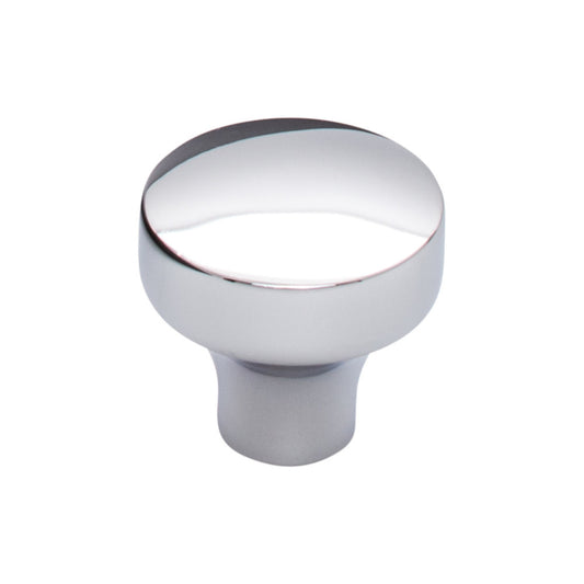 Top Knobs Kinney 1 1/4" Diameter Round Knob - Polished Chrome